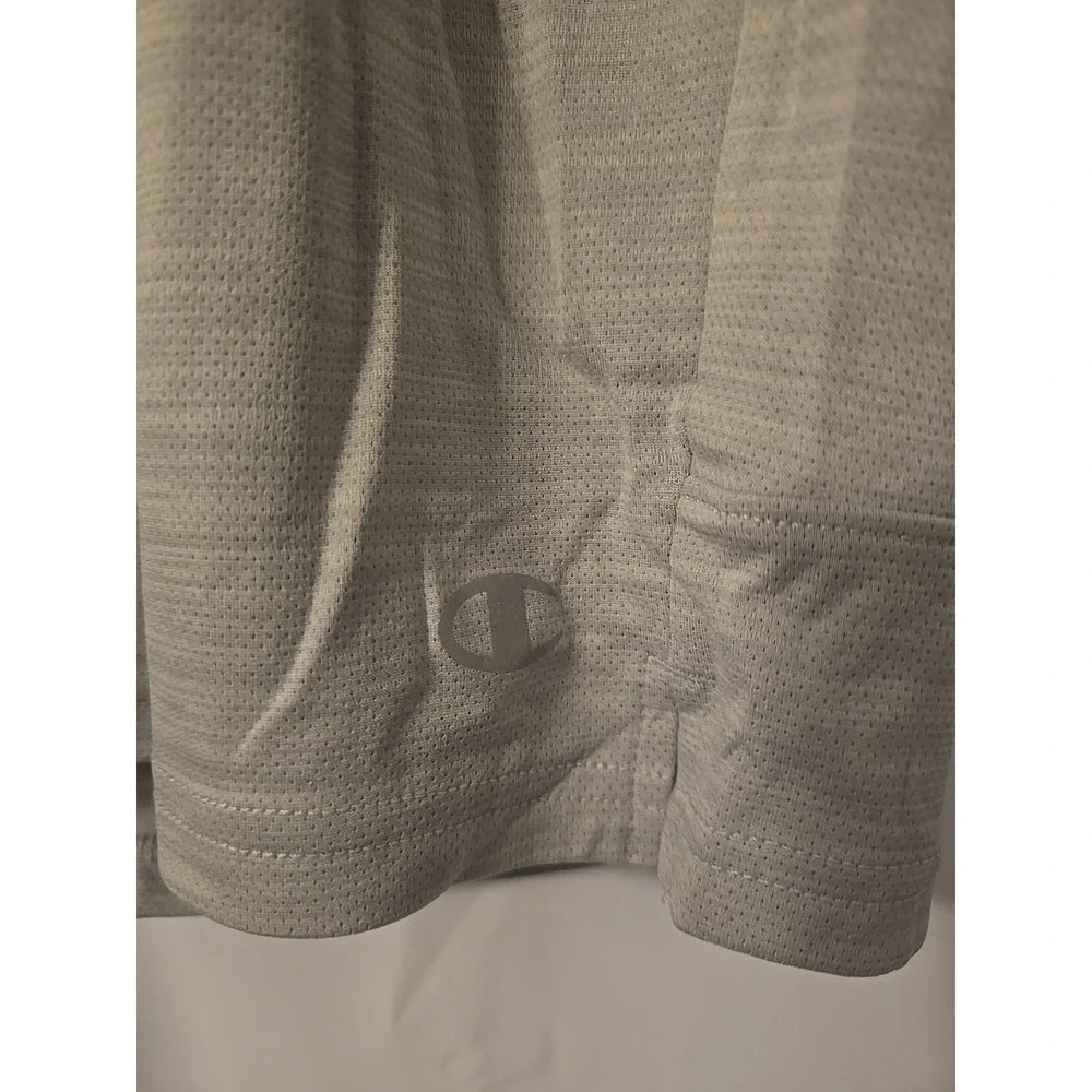 Champion Mens 7 Gray Sport Shorts Lightweight Moisture Wicking Size Large NWT